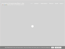 Tablet Screenshot of muenchnermedien.de